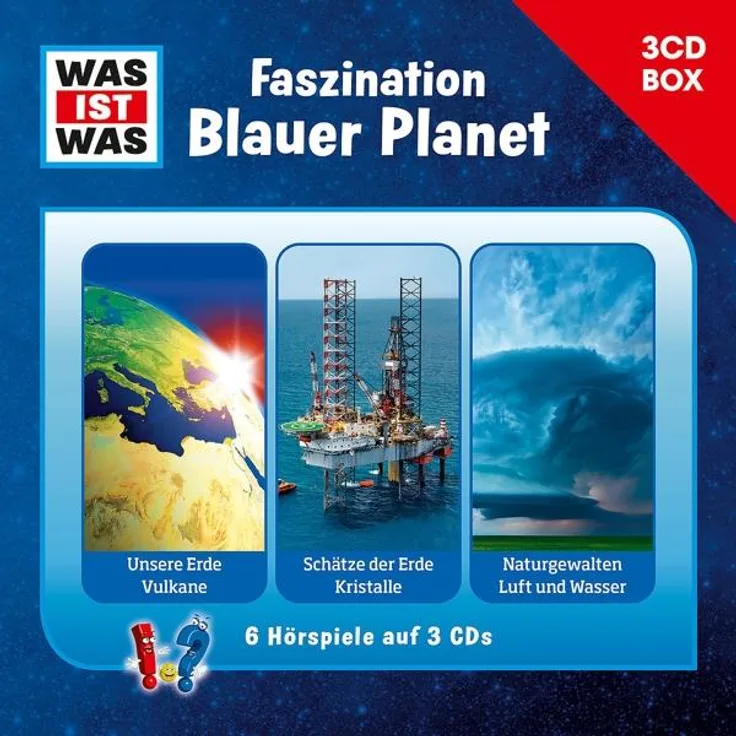 Was ist was 3-CD Hörspielbox - Faszination Blauer Planet, 3 Audio-CD