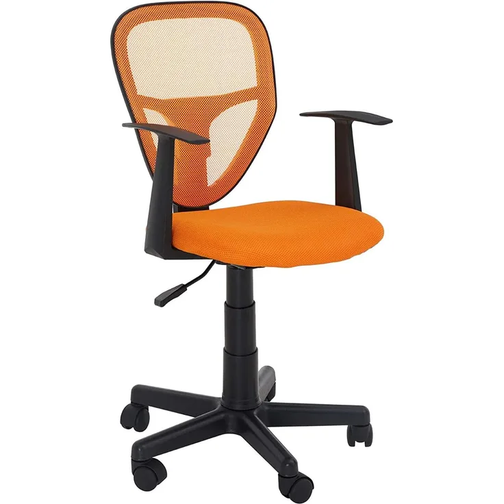 Kinderdrehstuhl 'Studio' mit Armlehnen, orange