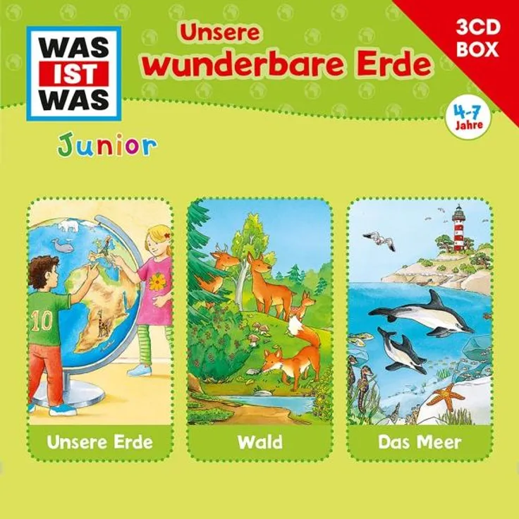 Unsere wunderbare Erde, 3 Audio-CD