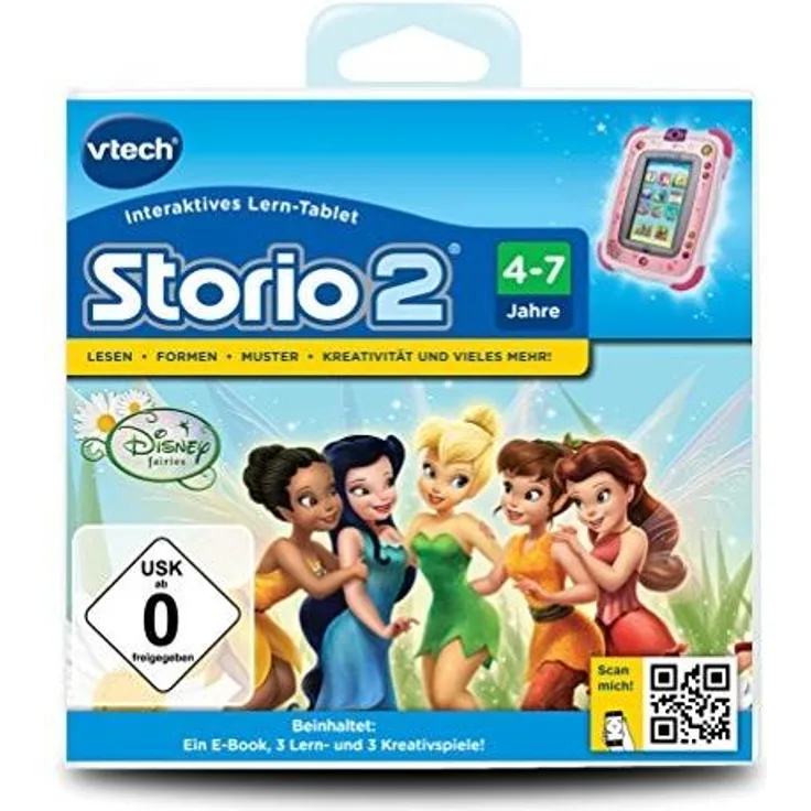 VTech 80-230304 - Lernspiel Tinkerbell (Storio 2, Storio 3S)