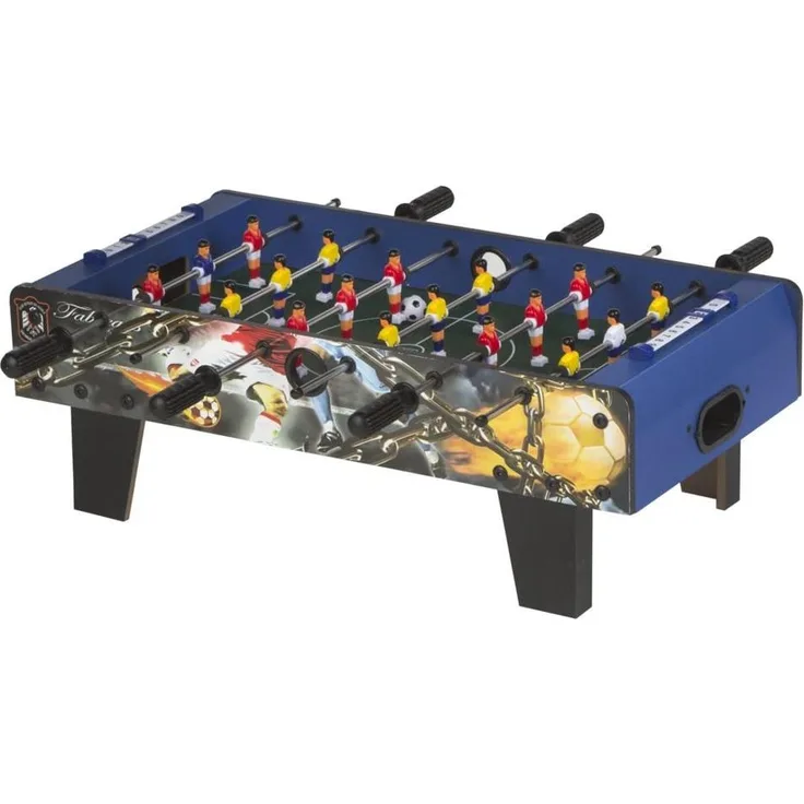 COLORBABY - Kickertisch aus Holz, blau, Tisch Cbgames