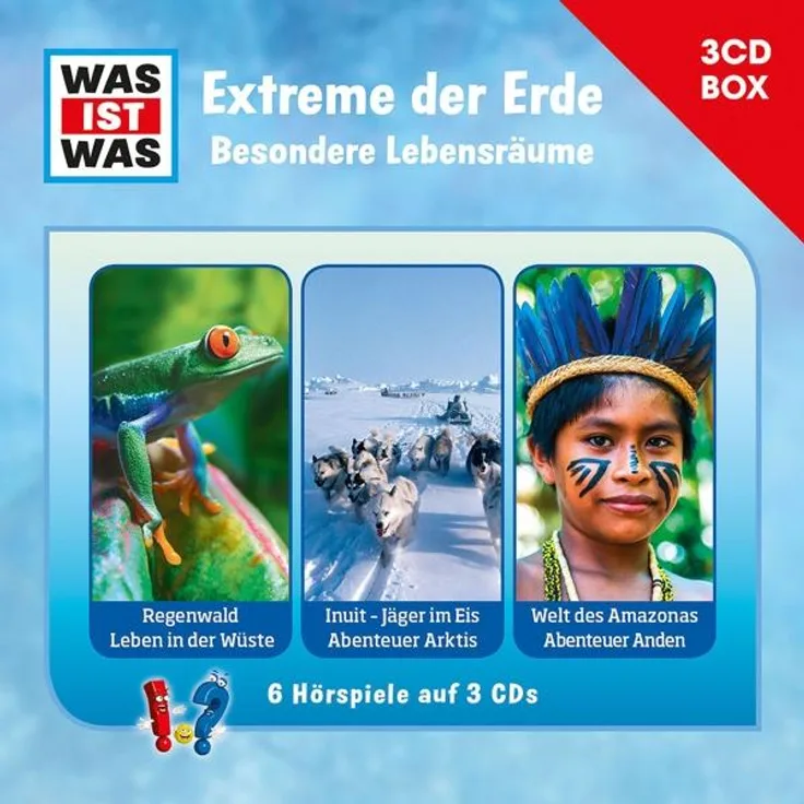 Extreme der Erde. Besondere Lebensräume, 3 Audio-CD