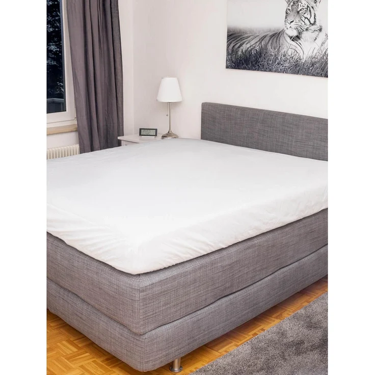 Matratzenschoner 180 x 200 cm wasserdicht | Atmungsaktive Matratzenauflage 180/200 | Hygienischer Anti-Milben Matratzenbezug | Wasserundurchlässiger Matratzen-Schutz | Matratzen-Topper 180x200 – Bild 13