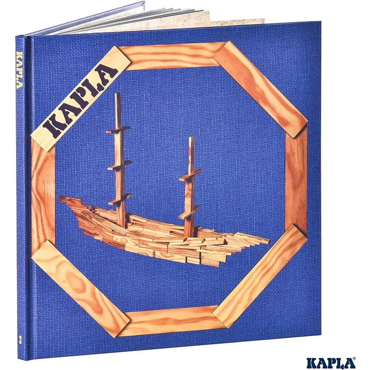 KAPLA® Ideen Bücher: Band 2 Blau - Erfahrene Baumeister