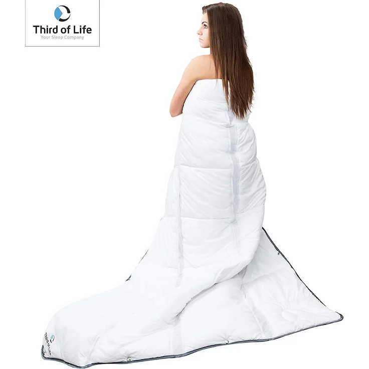 AERO ActiveClima Bettdecke Mono 155 x 220 cm mit Fußteil – Bild 8