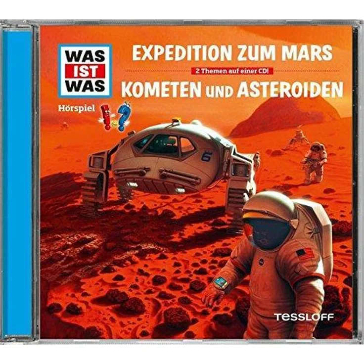 WIW Hörspiel-Cd Expedition zum Mars und Kometen und Asteroiden