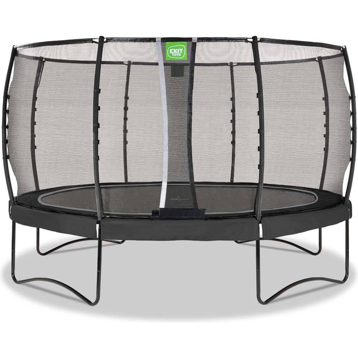 EXIT Trampolin Allure Premium 427 cm schwarz + Premium Netz
