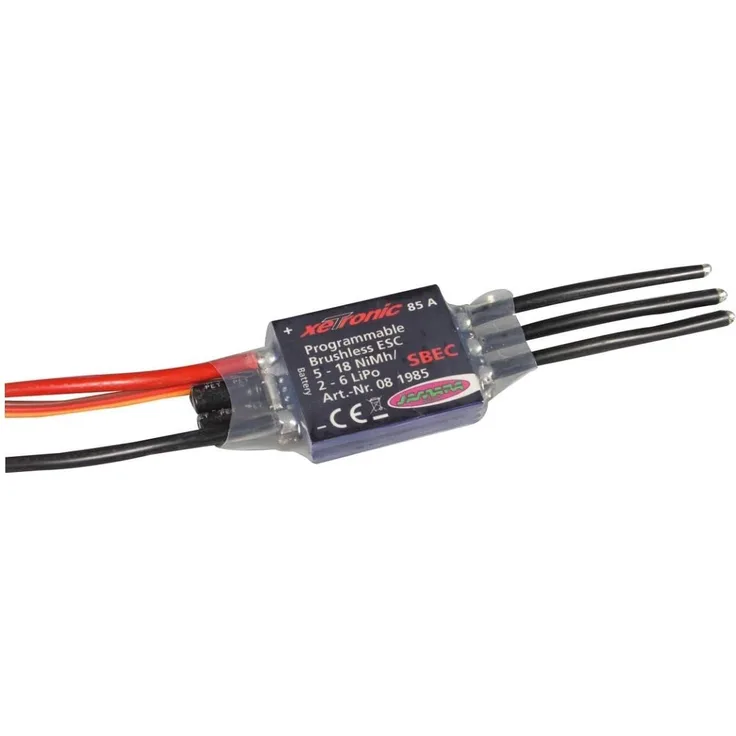 Jamara Flugregler Xetronic 85A / 5A BEC 081986