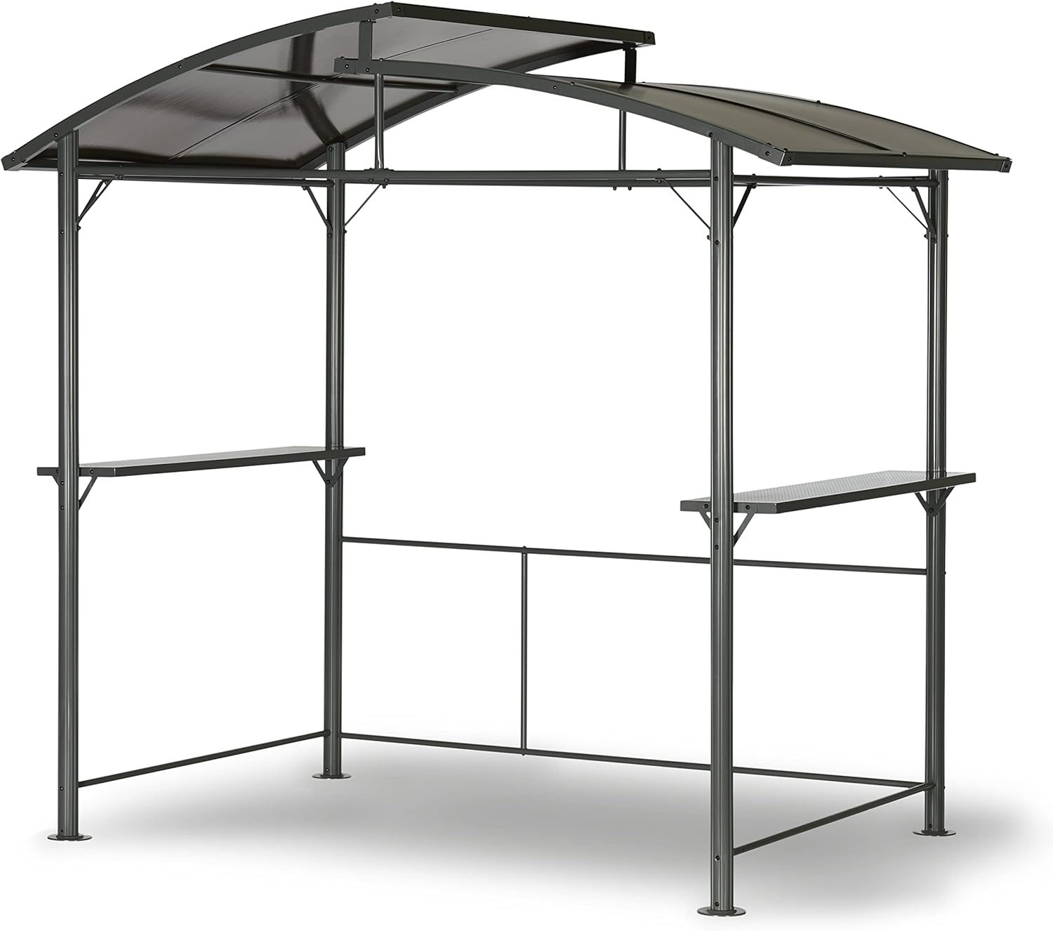 Leco Profi-Grillpavillon, Aluminium / Polycarbonat anthrazit, 150 x 245 x 234