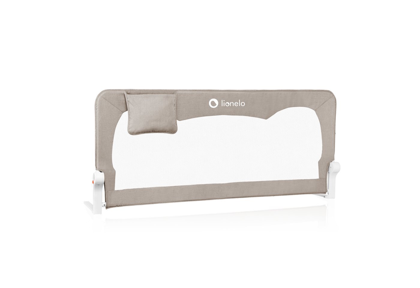 lionelo Bettschutzgitter HANNA (Set, Set), 180 Grad 66 cm hoch Standsafe SecureBelt