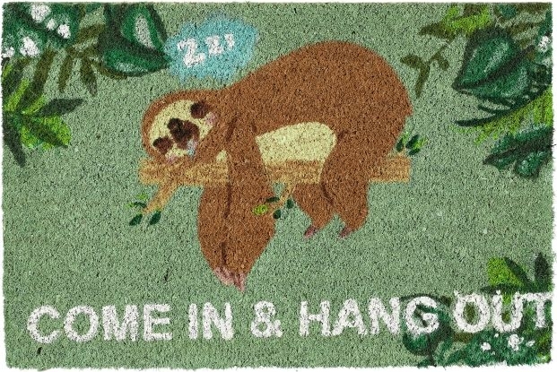 Fußmatte Kokos "Come in & Hang Out" 10032744
