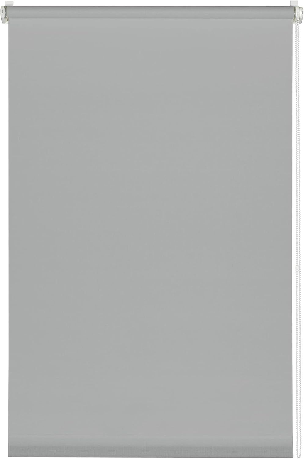 my home 'Uni' Seitenzugrollo Klemmrollo, verdunkelnd, mit Bohren/ohne Bohren, freihängend, Klemm- oder Schraubmontage, hellgrau, B55 x H150 cm