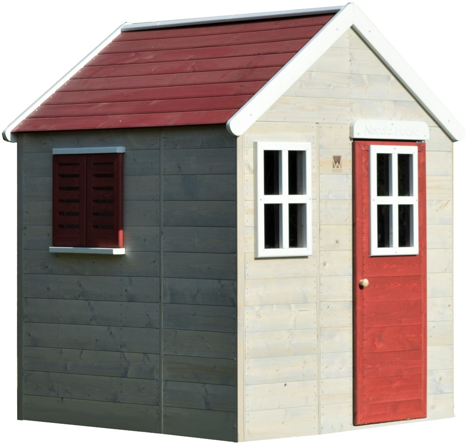 Wendi Toys Holz Spielhaus Gecko | Natur |