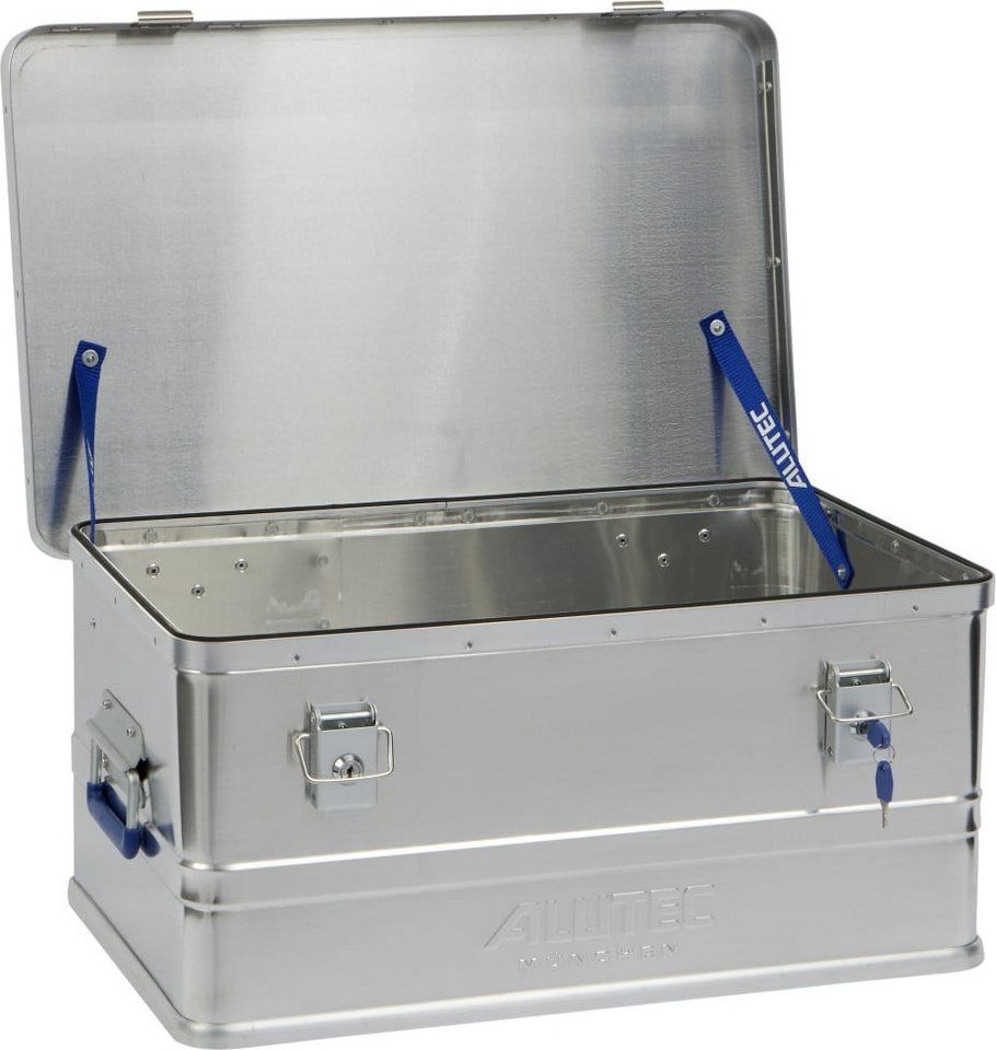 LUTEC Aufbewahrungsbox Alutec Aluminiumbox Classic S 58 x 39 x 27 cm