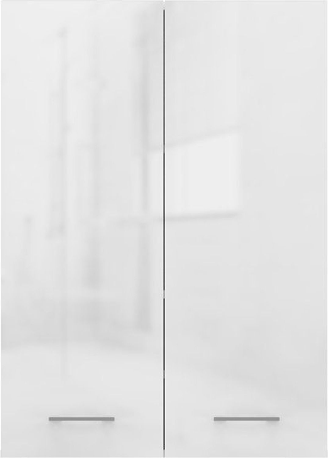 ibonto WASCHMASCHINENUMBAUSCHRANK ANTHRAZIT laminierter Spanplatte 64x90x30cm (H 90 x T 30 x B 64 cm)