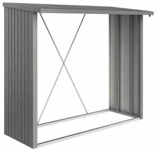 Biohort Holzlager WoodStock Gr. 230 lieferbar in 3 Farben quarzgrau-metallic