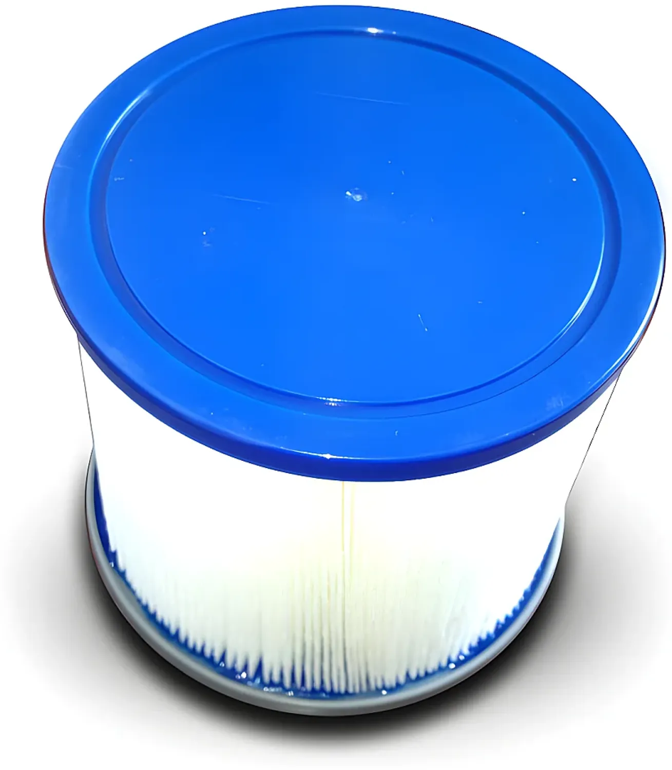 Vente-unique - FILTRE Wellnesszubehör Plastik Weiß - B 9,5 cm x H 10 cm x L 9,5 cm