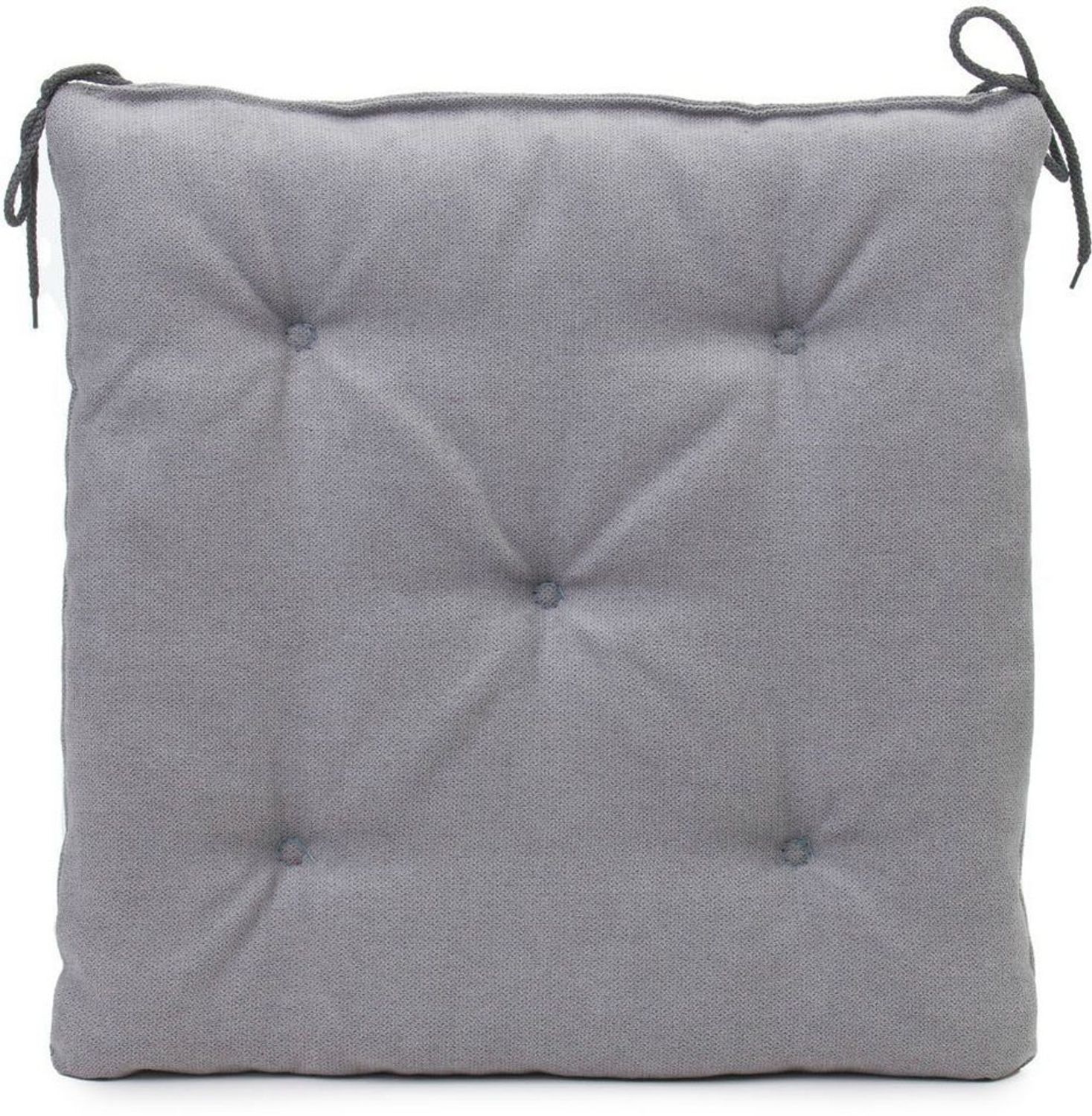 Gözze Sitzauflage Darco Uni, (1 St), 1 Stück, Maße: 40 x 40 x 4 cm, mit Füllung, mit Bindebändern