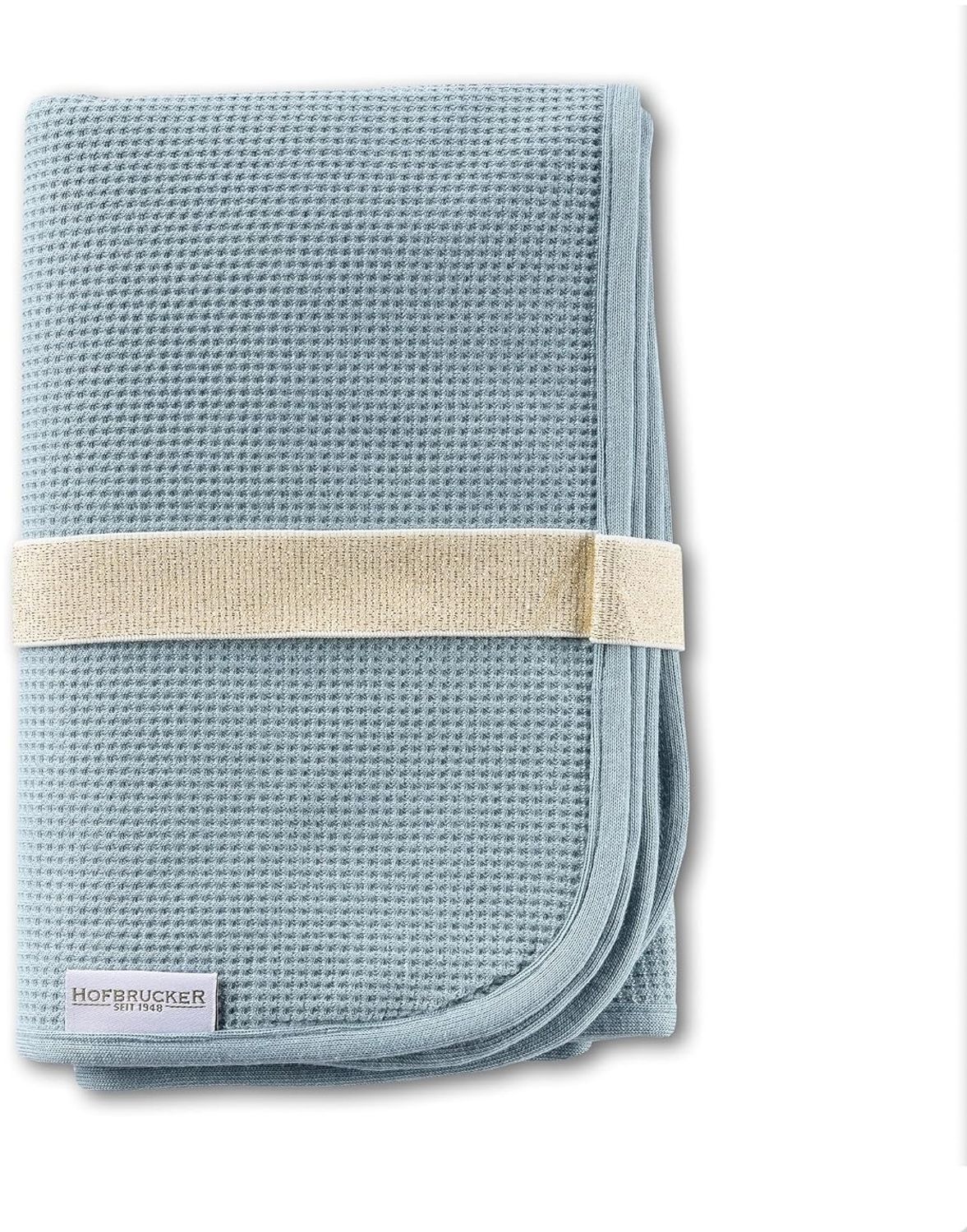 Hofbrucker® Windeltasche mit Wickelunterlage für unterwegs, faltbare Wickelclutch mit Organizer für Windeln & Feuchttücher, Abwischbar, Must Have für die Baby Erstausstattung (taubenblau)