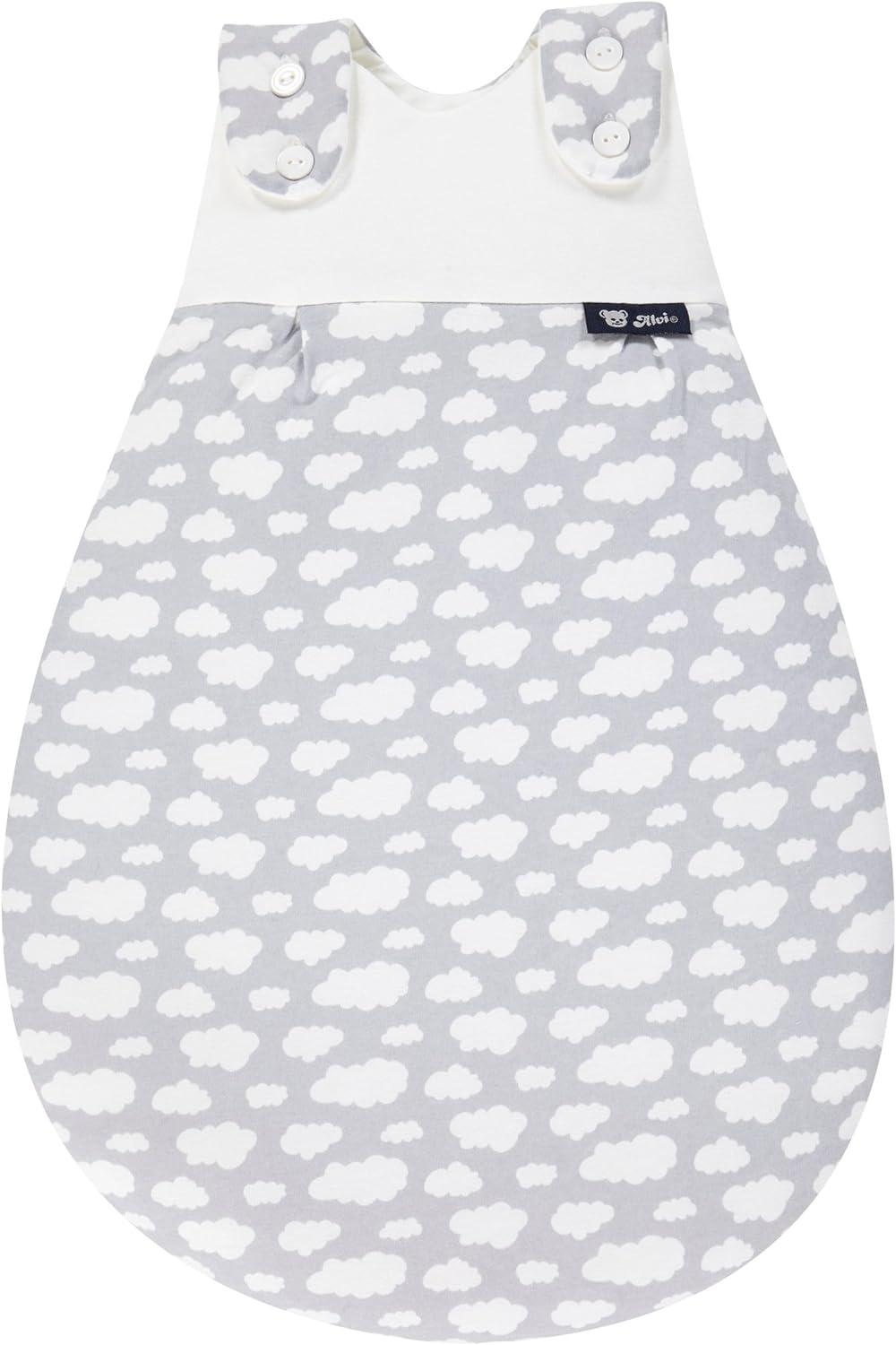 Alvi Baby Mäxchen Außensack Exclusiv I Baby-Schlafsack mitwachsend & atmungsaktiv I Kinderschlafsack waschbar I leichter Schlafsack 74/80