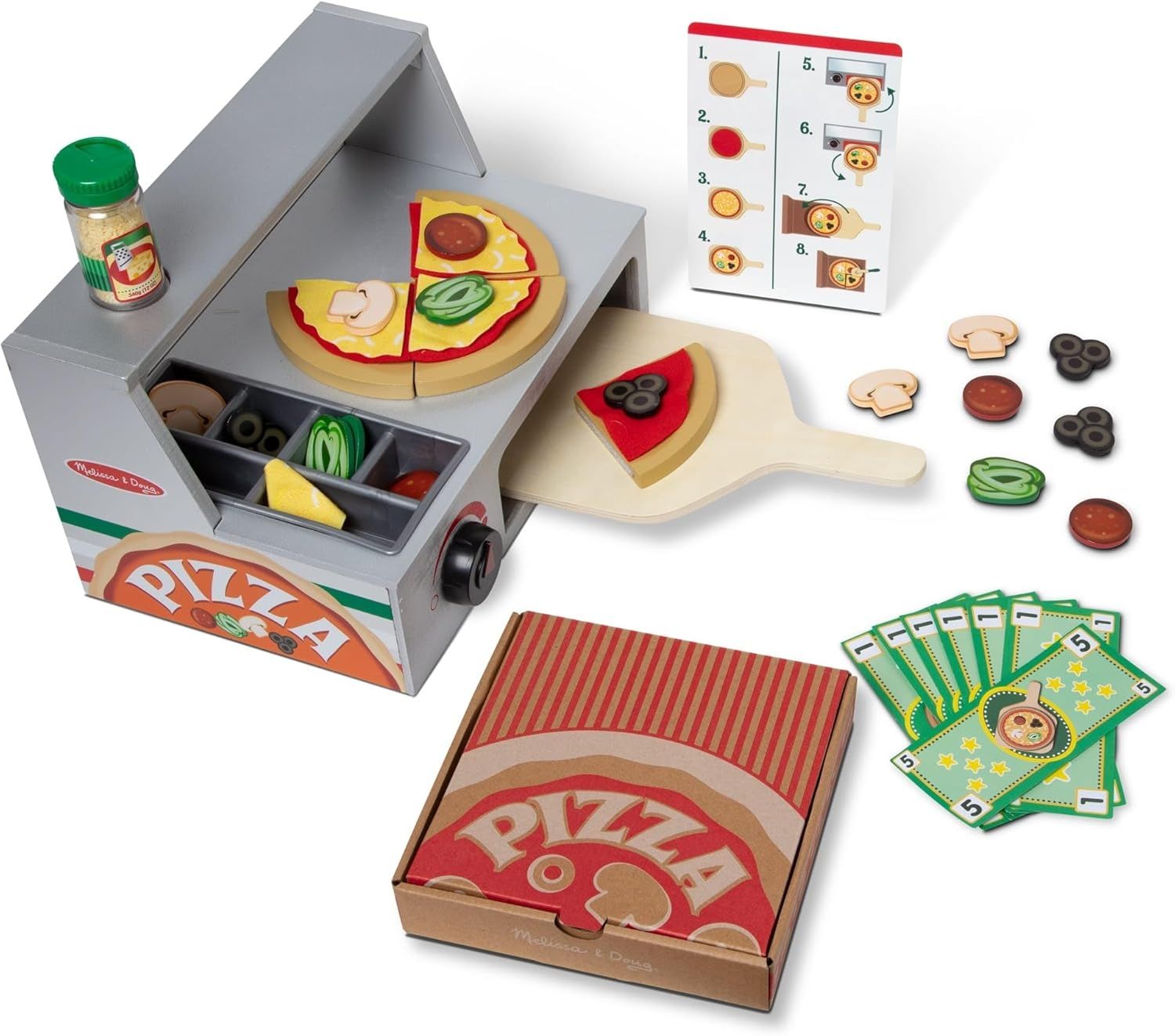 Melissa & Doug Top & Bake Pizza Counter