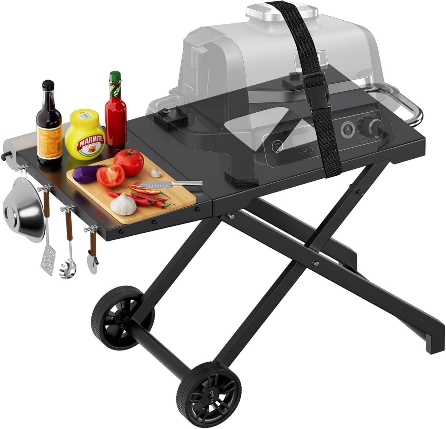 Faltbarer Grillständer für Ninja Woodfire OG700 Serie BBQ Strandtisch