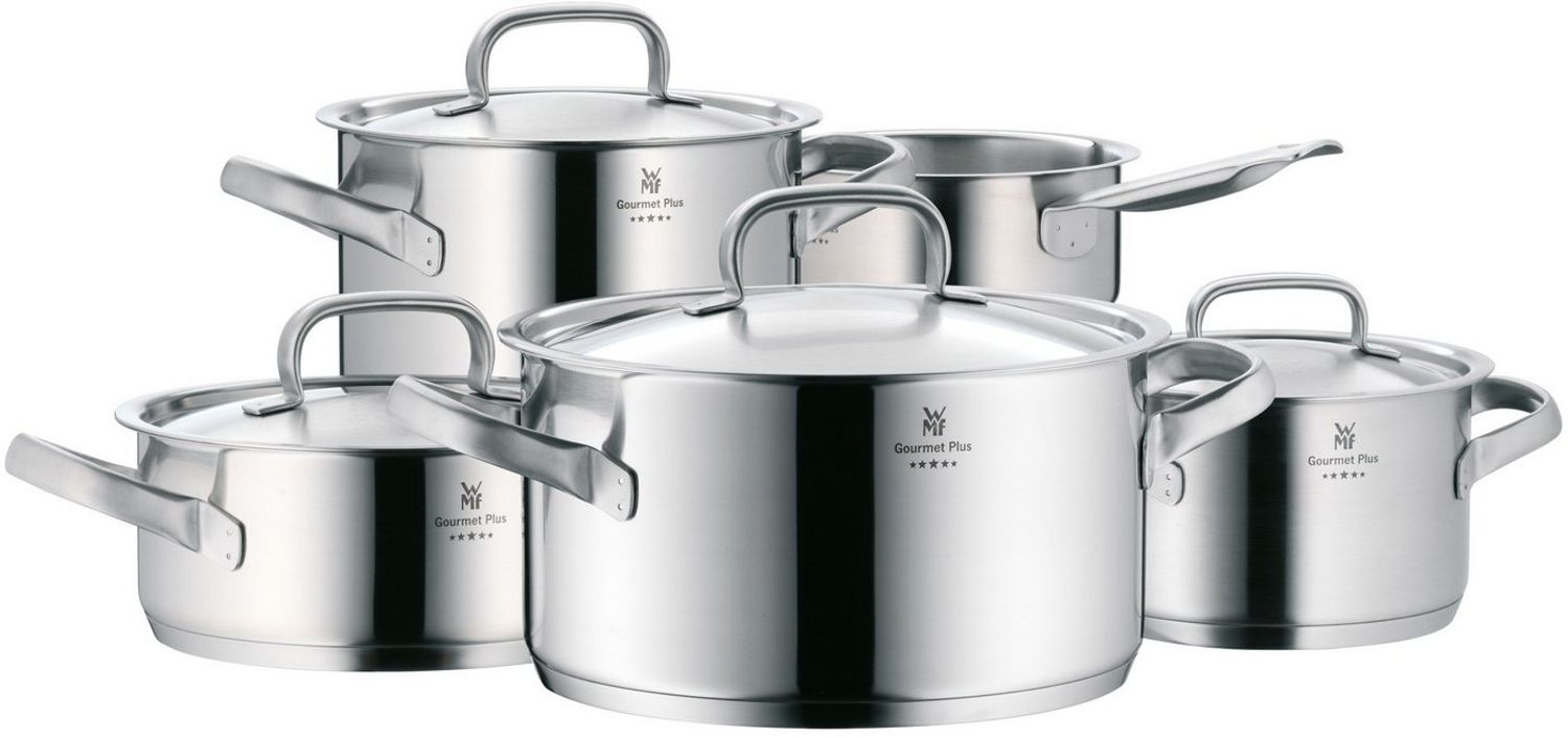 WMF Gourmet Plus Topf- Vorteils-Set 5 teilig
