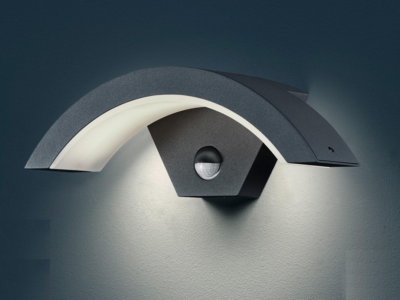 LED Außenwandleuchte mit Bewegungssensor OHIO