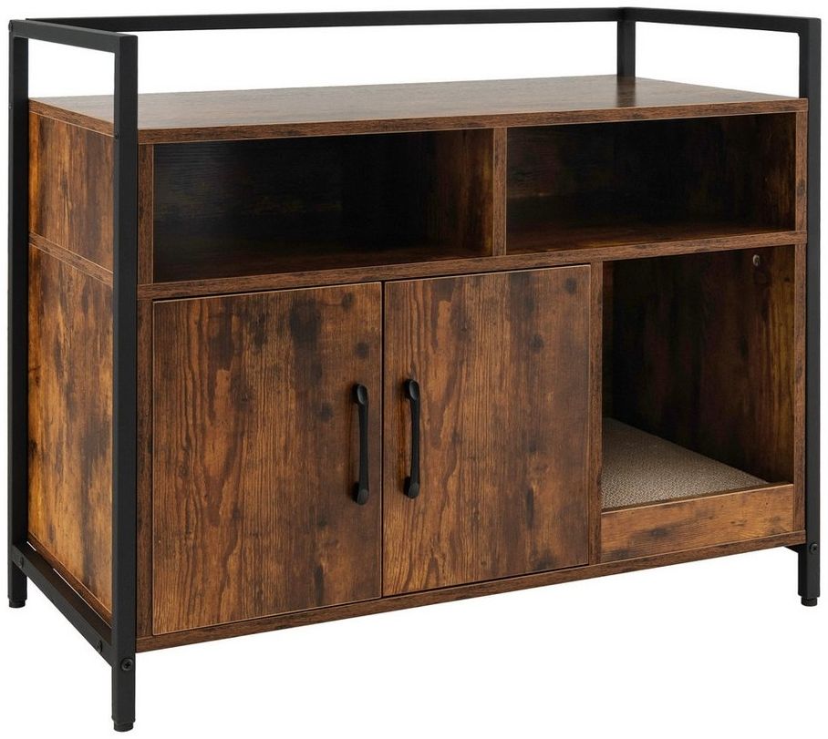 COSTWAY Katzenschrank, 89 x 45 x 74,5 cm