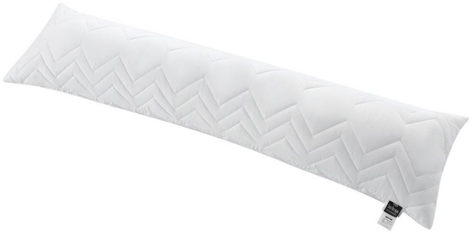 SEI Design Microfaserkissen Seitenschläferkissen Kissen Classic 140x40cm, Füllung: 100% Mikrofaser, Bezug: 100% Polyester, Seitenschläfer, Rückenschläfer, Bauchschläfer, 1 Stück, 2-er SET, Kochfest 95°