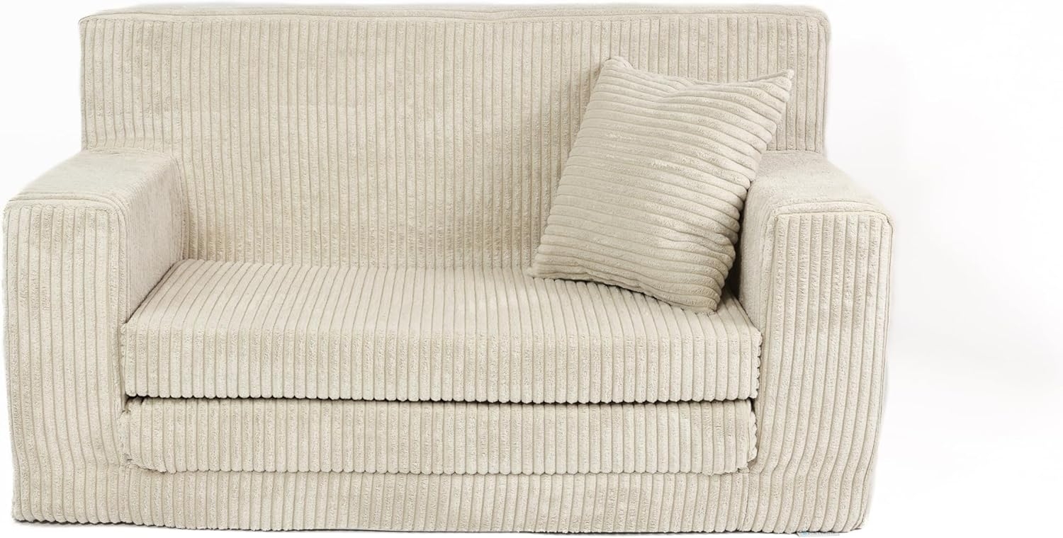 FORTISLINE Kindersofa aus Schaumstoff mit abnehmbarem Bezug Kinderzimmer