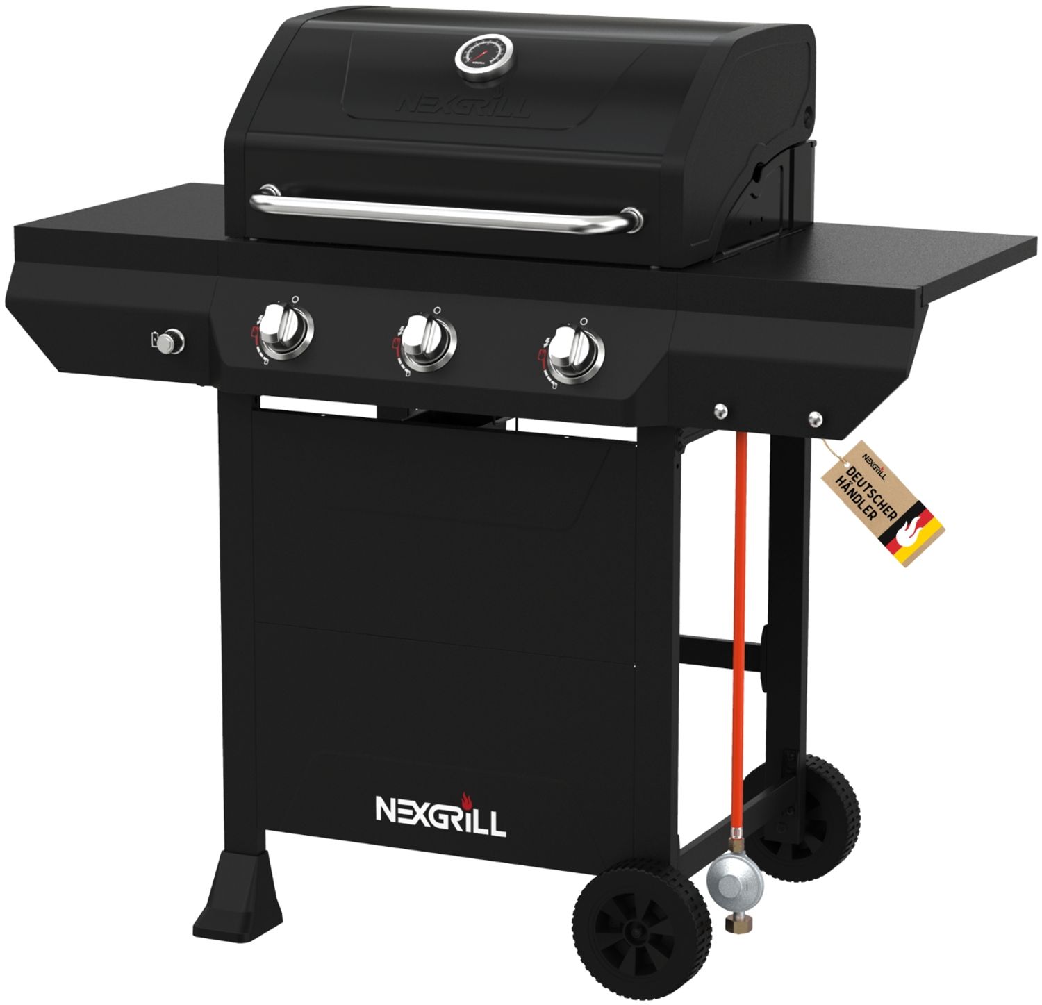 Nexgrill Gasgrill "Classic", schwarz,3 Brenner