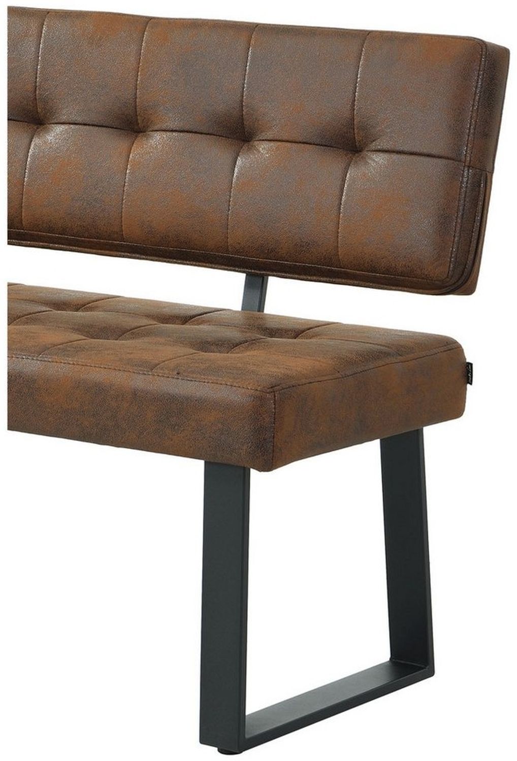 B&D home Eckbank AKA (2-St), beidseitig montierbar, gepolstert, mit Rückenlehne, verschiedene Maße