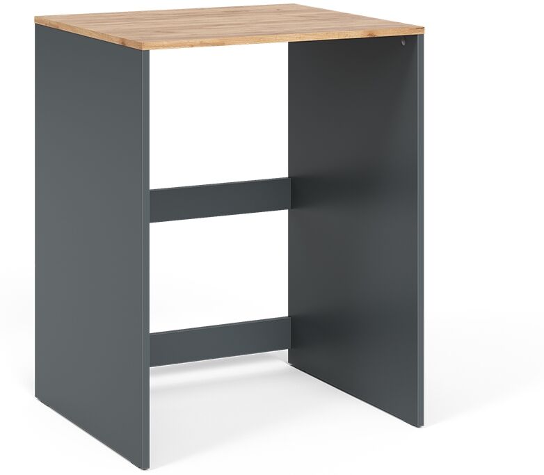 Waschmaschinenschrank Viktor Anthrazit/Goldkraft Eiche 68 x 88.2 cm Vicco