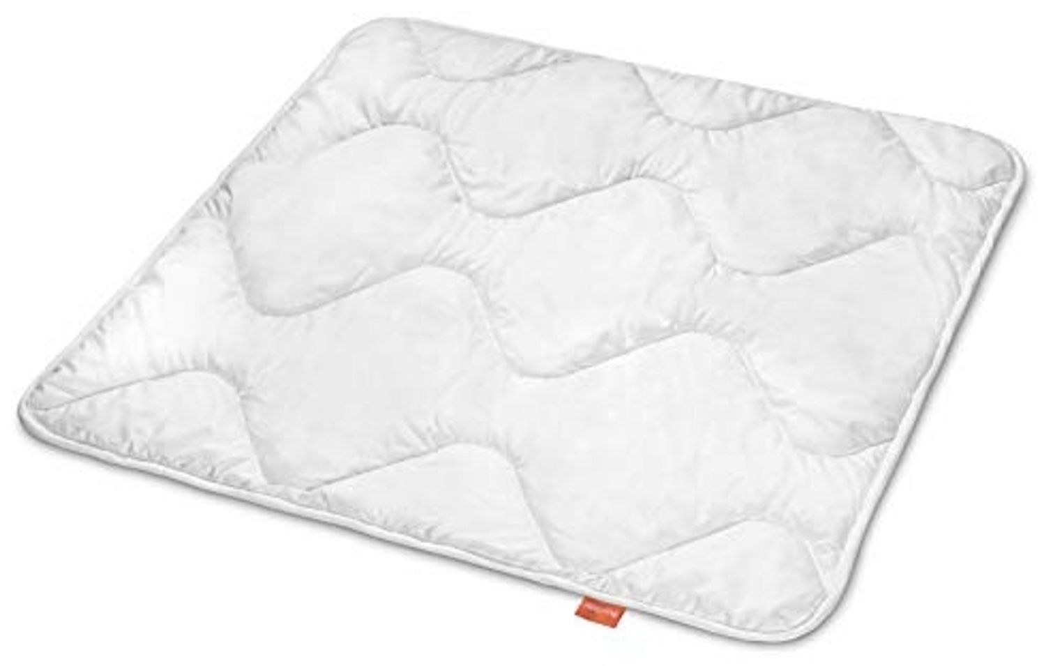 sleepling baby 4-Jahreszeitendecke 80x80 cm, weiß