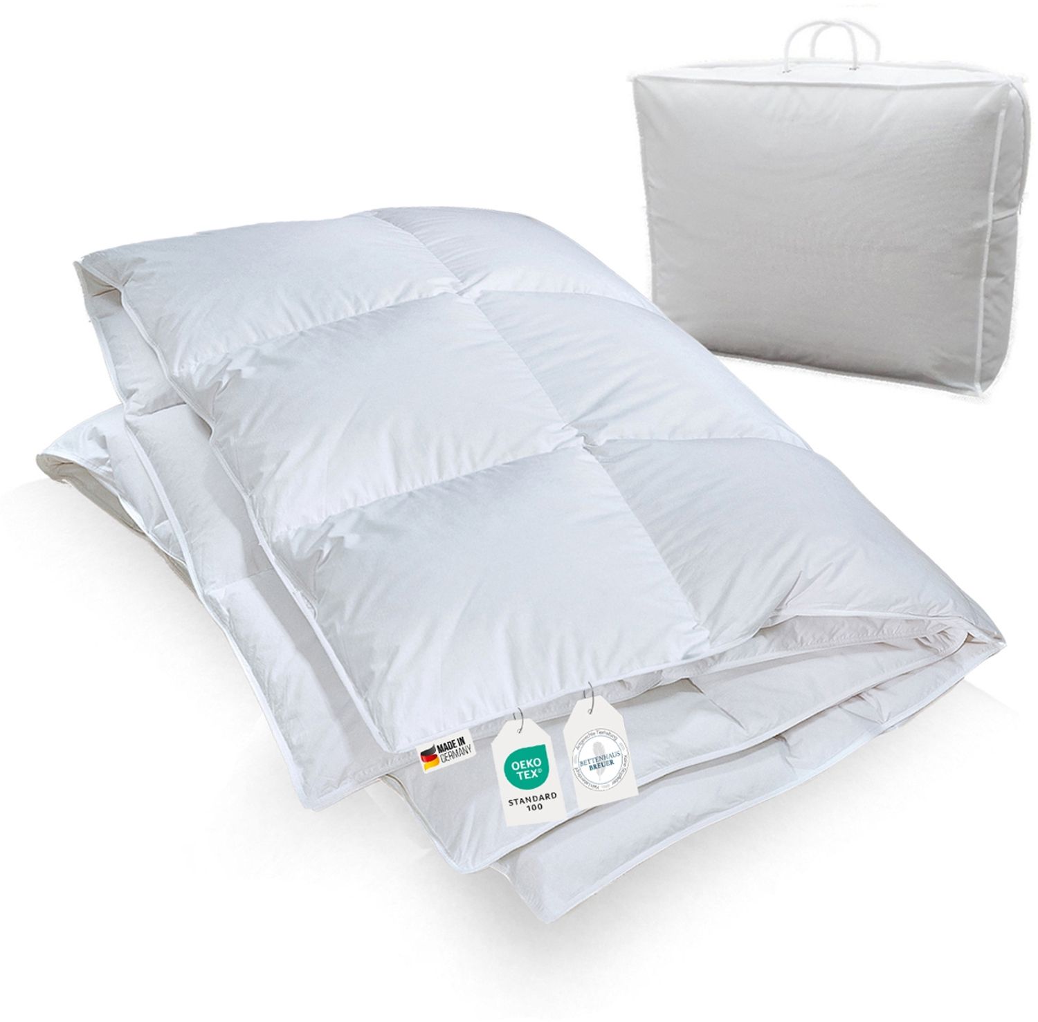 Daunendecke sibirische Daunen Bettdecke Daunenbett 135x200 900g