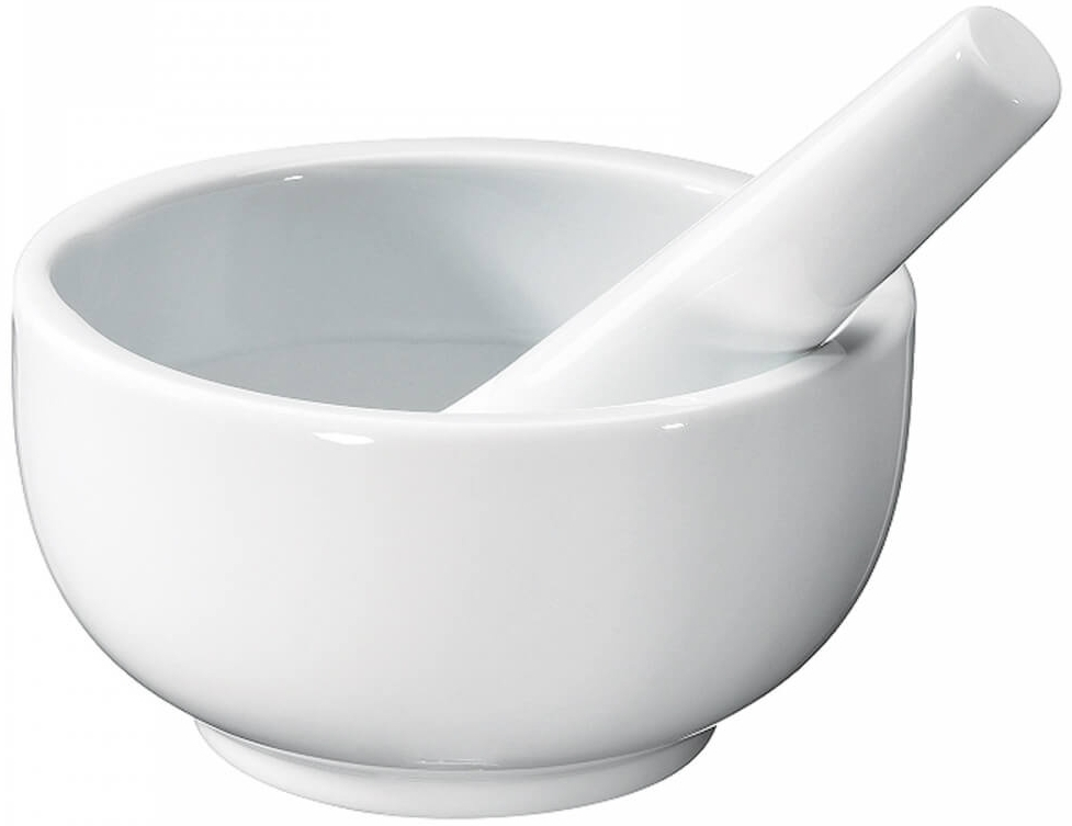 Küchenprofi Mörser 9cm Porzellan