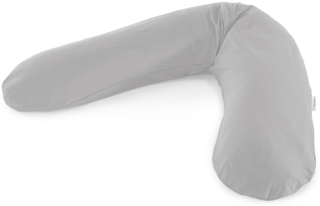 Bezug für das Original Theraline Stillkissen Grau BIO-Jersey