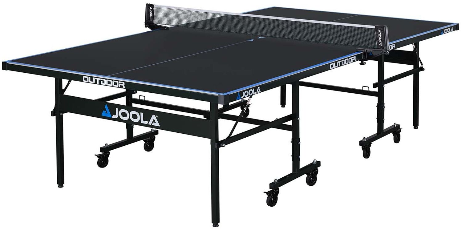 Joola 'J200A' Outdoor-Tischtennisplatte, wetterfest, Aluminium anthrazit, 274 x 152,5 x 76 cm