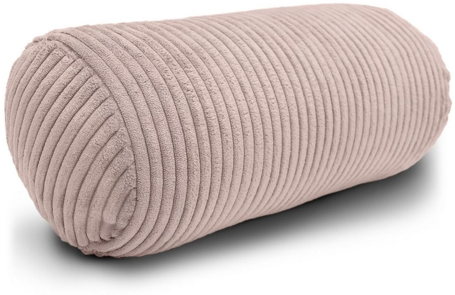 Amilian Nackenrolle mit Bezug 15x40 cm - Kissenrolle - mit Nackenrollenbezug - Bettrolle, Kopfstütze, Nackenstütze mit Bezug, ideal als Dekokissen, Sofakissen, Kissen, Kissenrolle, Lagerungskissen, Schlafkissen und für Reisen