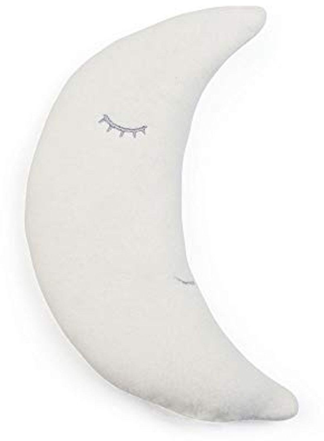 GRÜNSPECHT Traubenkern-Mond - Wärmekissen für Babys & Kleinkinder, bei Blähungen & Bauchschmerzen, flauschig, weiß (148-V1)