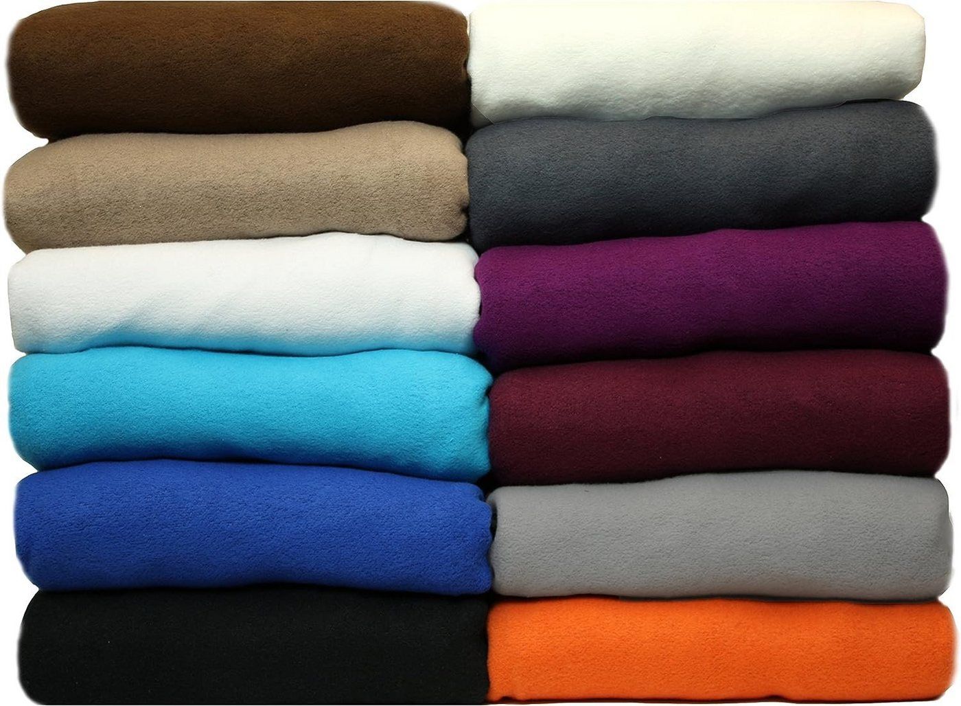 NatureMark Spannbettlaken Winter Thermo Fleece Spannbetttuch, 80% Baumwolle und 20% Polyester, Gummizug: rundum, (1 Stück), 120x200 cm - Naturweiß