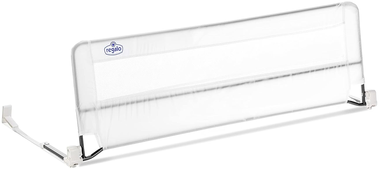 Regalo Bettschutzgitter weiß, BxH 135x50 cm