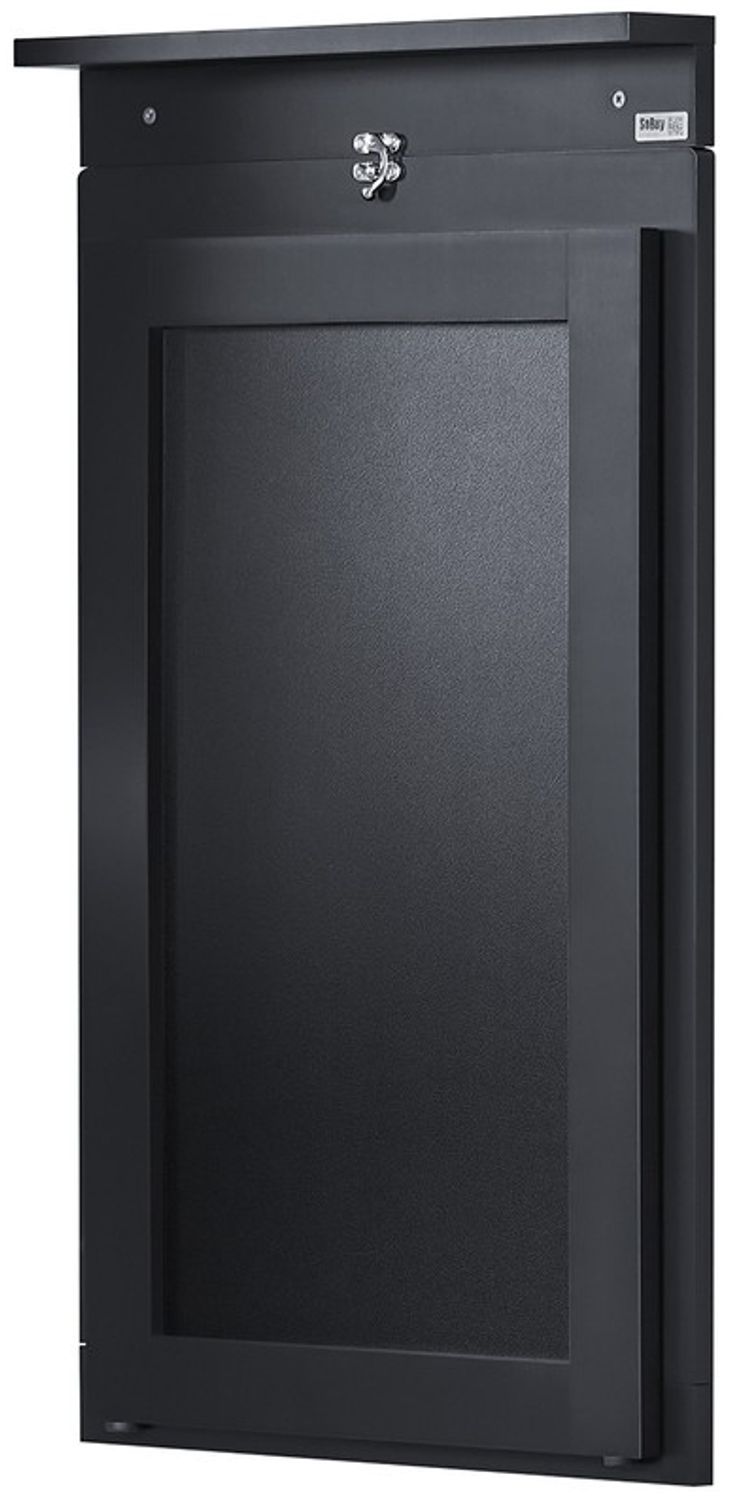 SoBuy FWT20-SCH Wandklapptisch, MDF, Lackiert, Schwarz, 75 x 87 x 50 cm