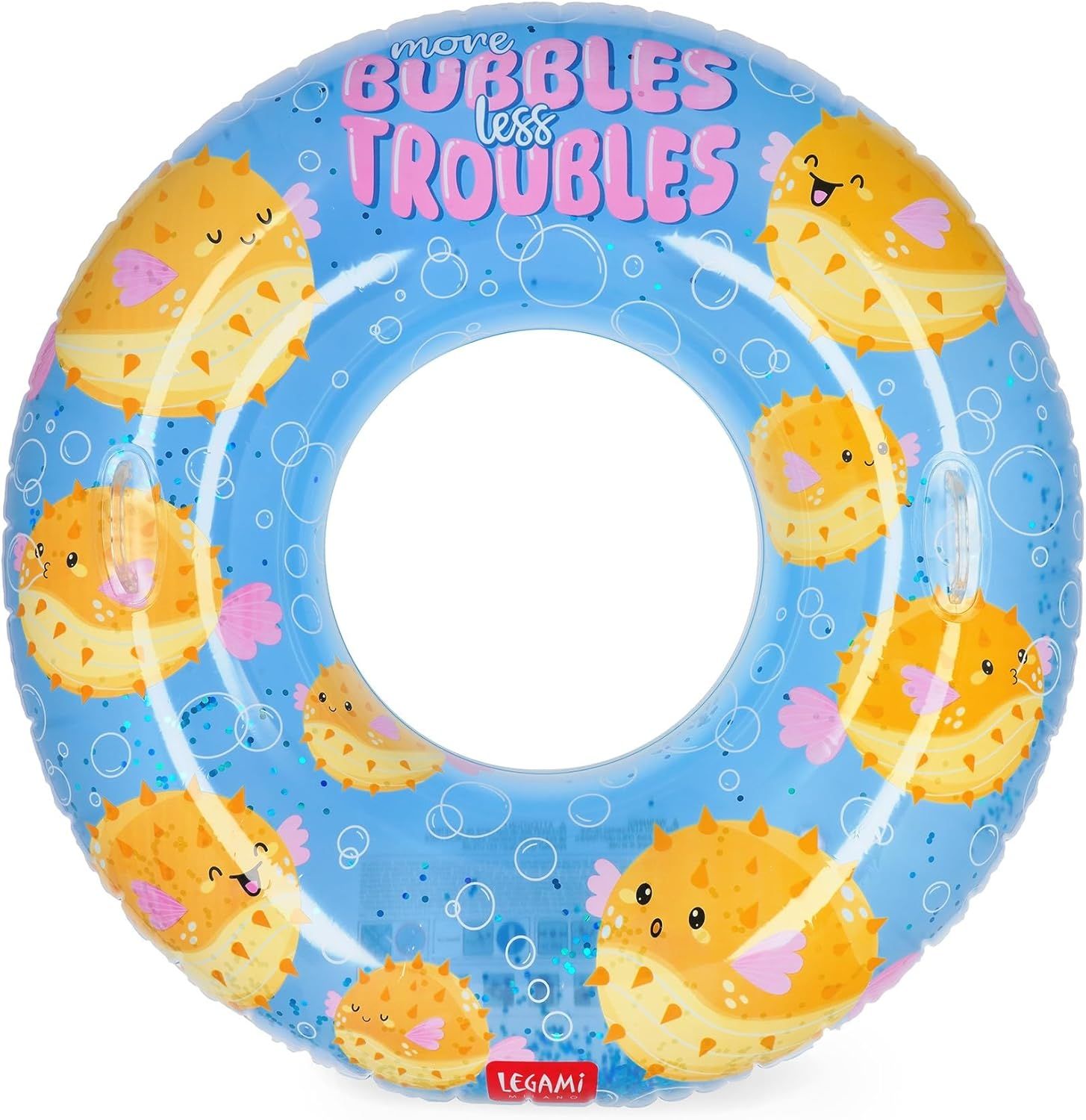 Legami Schwimmring Aufblasbar XXL Pufferfish