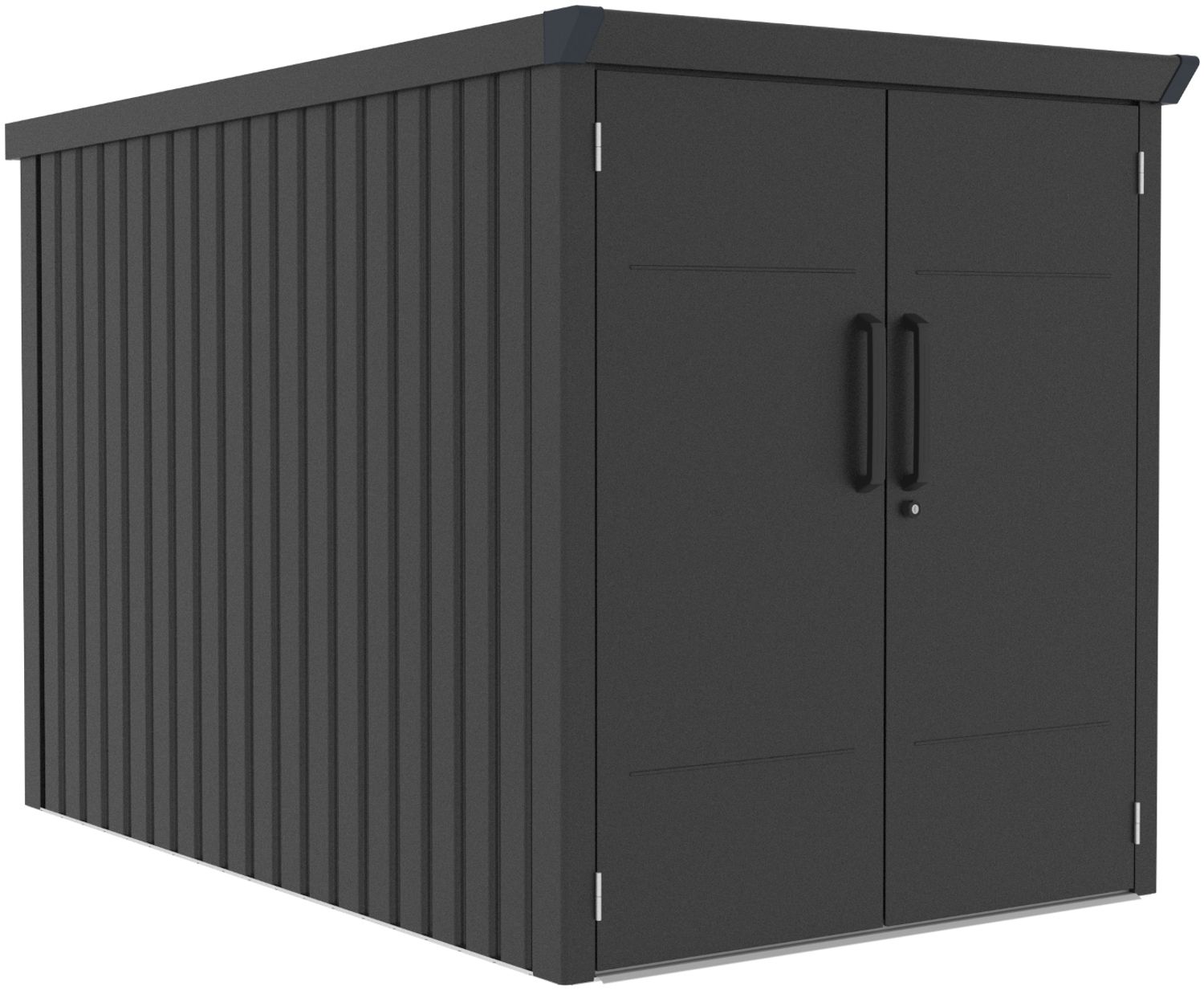 Westmann Velos 1 | Metall Fahrradgarage mit Boden