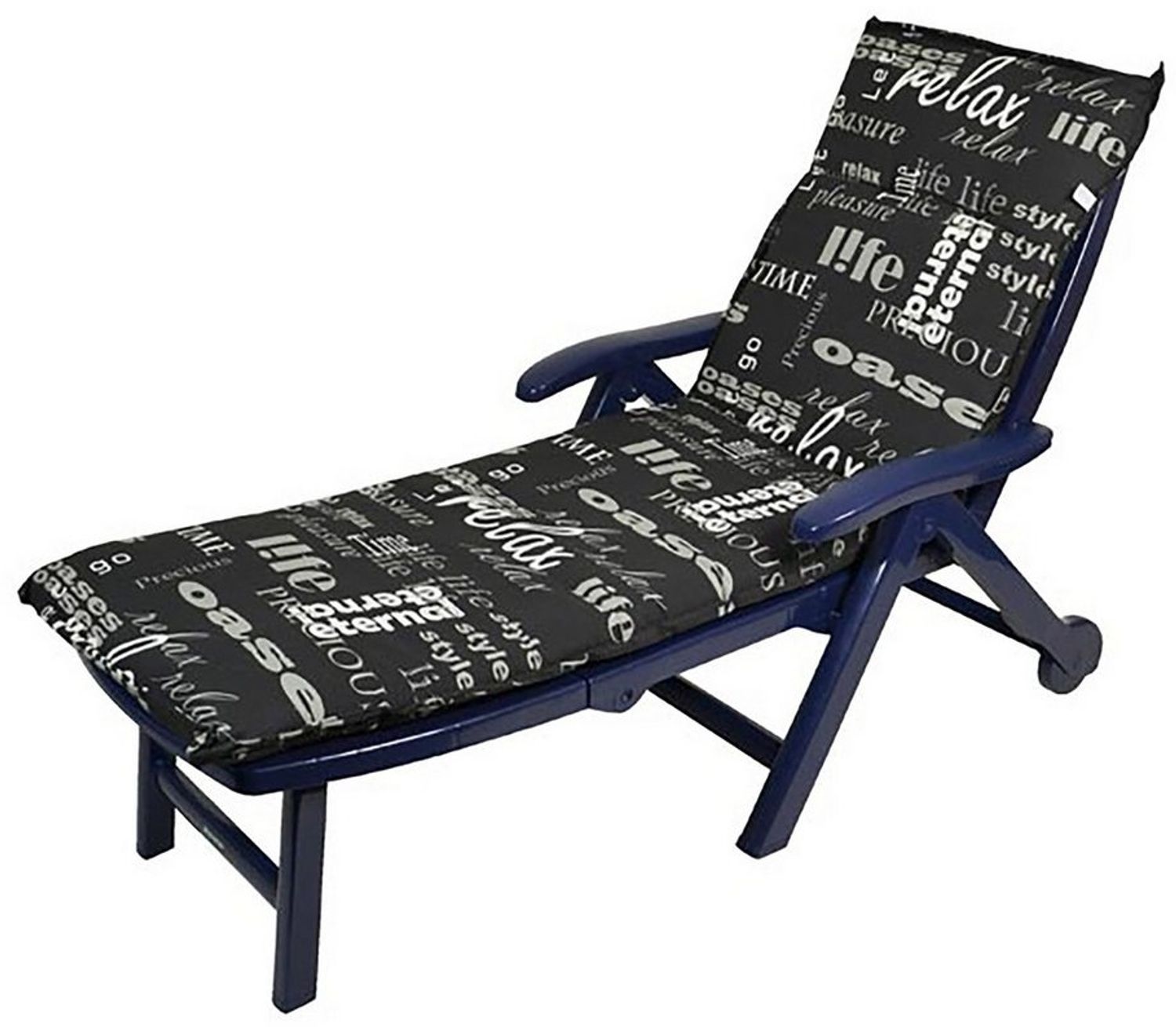 Spetebo Liegenauflage Universal Sonnenliegen Polsterauflagen 190 x 60 cm, (1 St), Polster Liegekissen für Gartenliegen