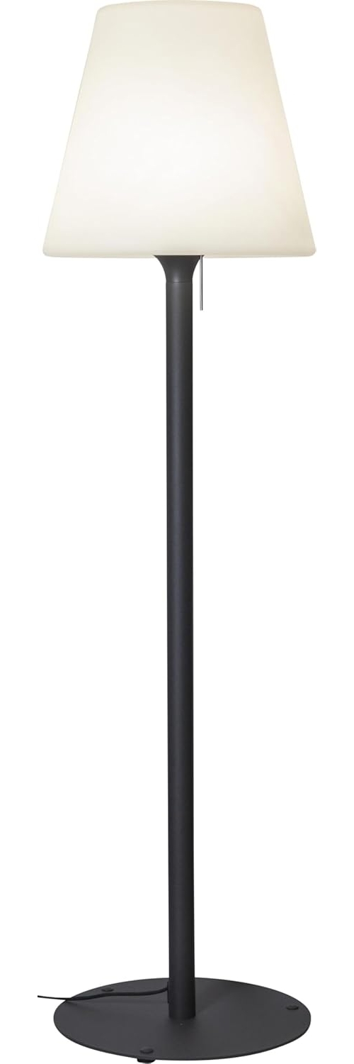 Stehlampe Garden Light Kreta, 187 x 50 cm, Grau, Outdoor, IP65