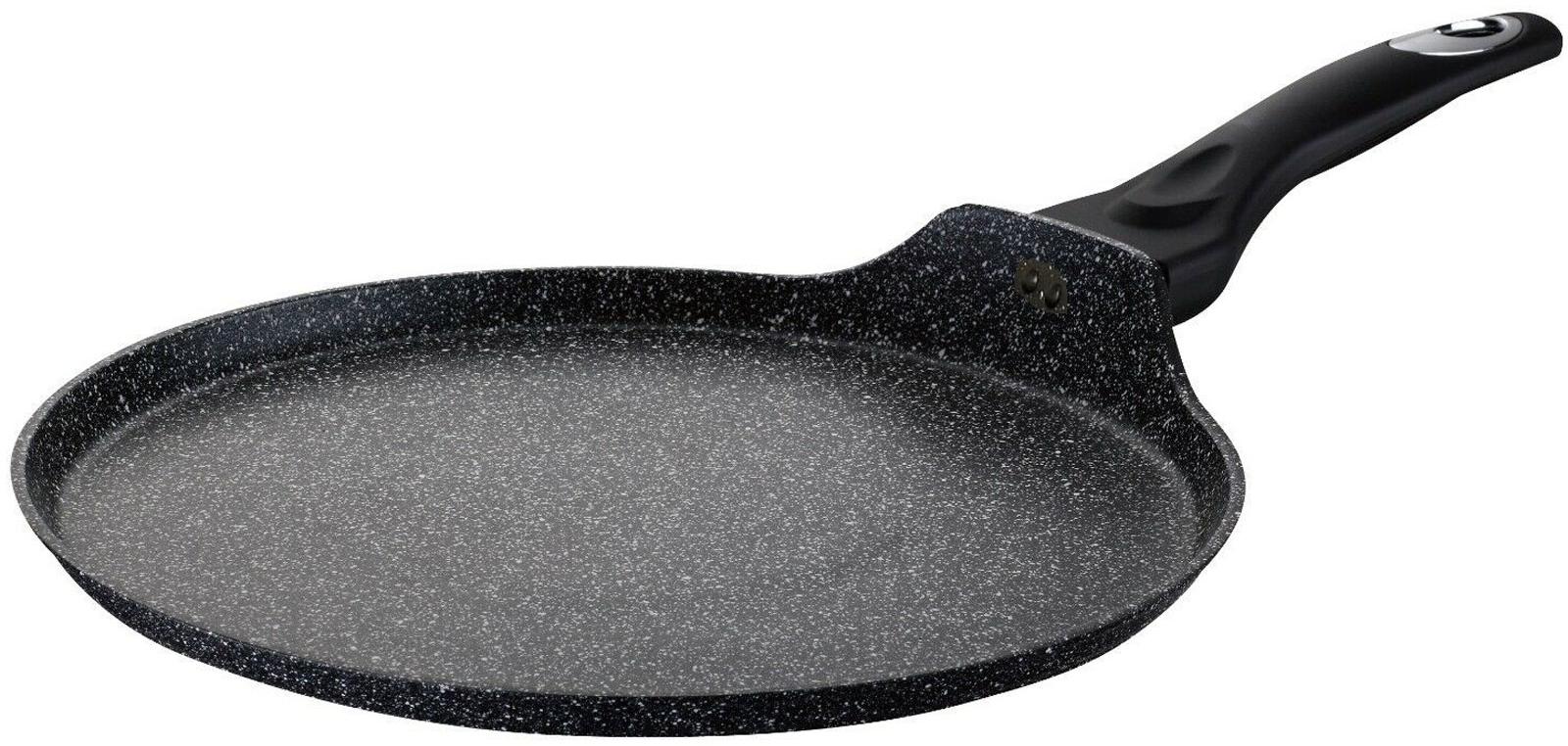 Cheffinger Crêpepfanne Pfannkuchen Pfanne 28 cm Crêpepfanne Pancakes, Aluminium (Bratpfanne für Blinis Crêpes Omeletts)