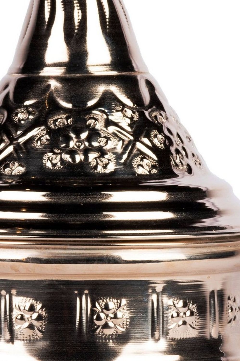 Marrakesch Orient & Mediterran Interior Zuckerdose Dose Kinza Silber 20cm, Marokkanische Messingdose mit Deckel, Messing, Metall, (1-tlg), Handarbeit